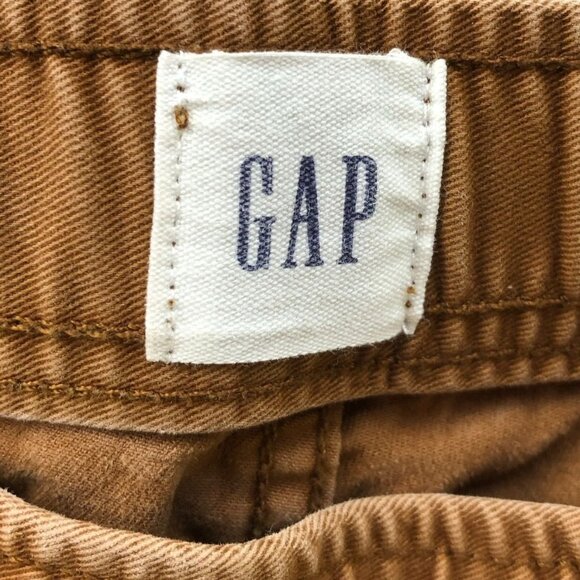 Gap Mens Essential Joggers Pants Medium Drawstring Pull On Casual Brown Travel - Picture 8 of 13